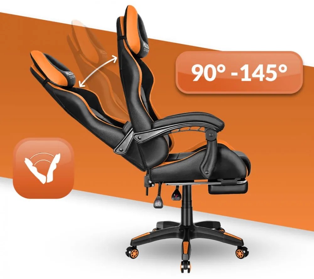 Геймърски стол HC-1039 Orange