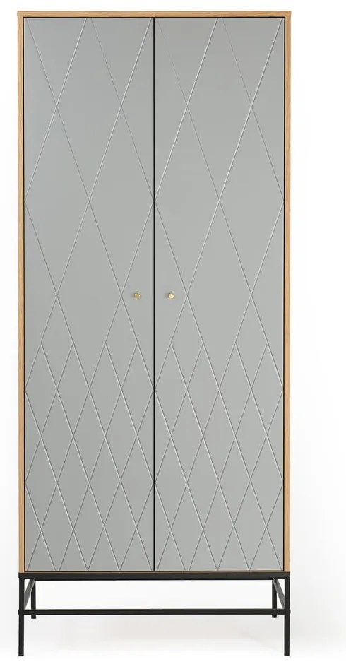 Сив гардероб 80x190 cm Mia - Woodman