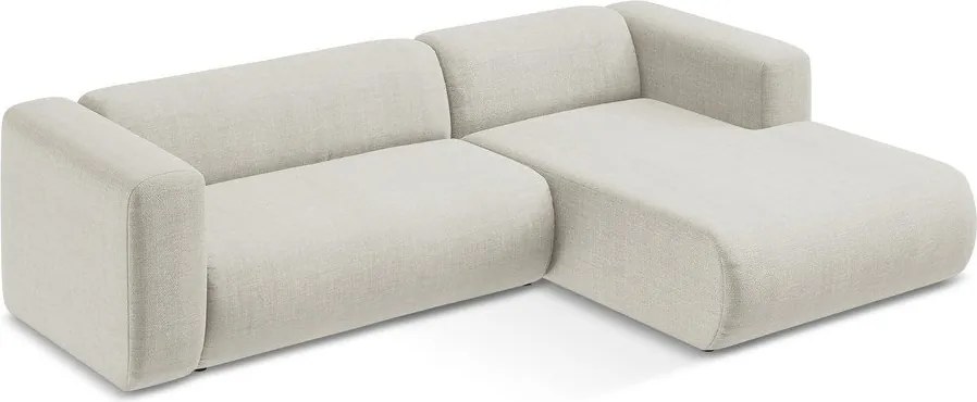 Бежов ъглов диван (десен ъгъл) Ekahi – Makamii