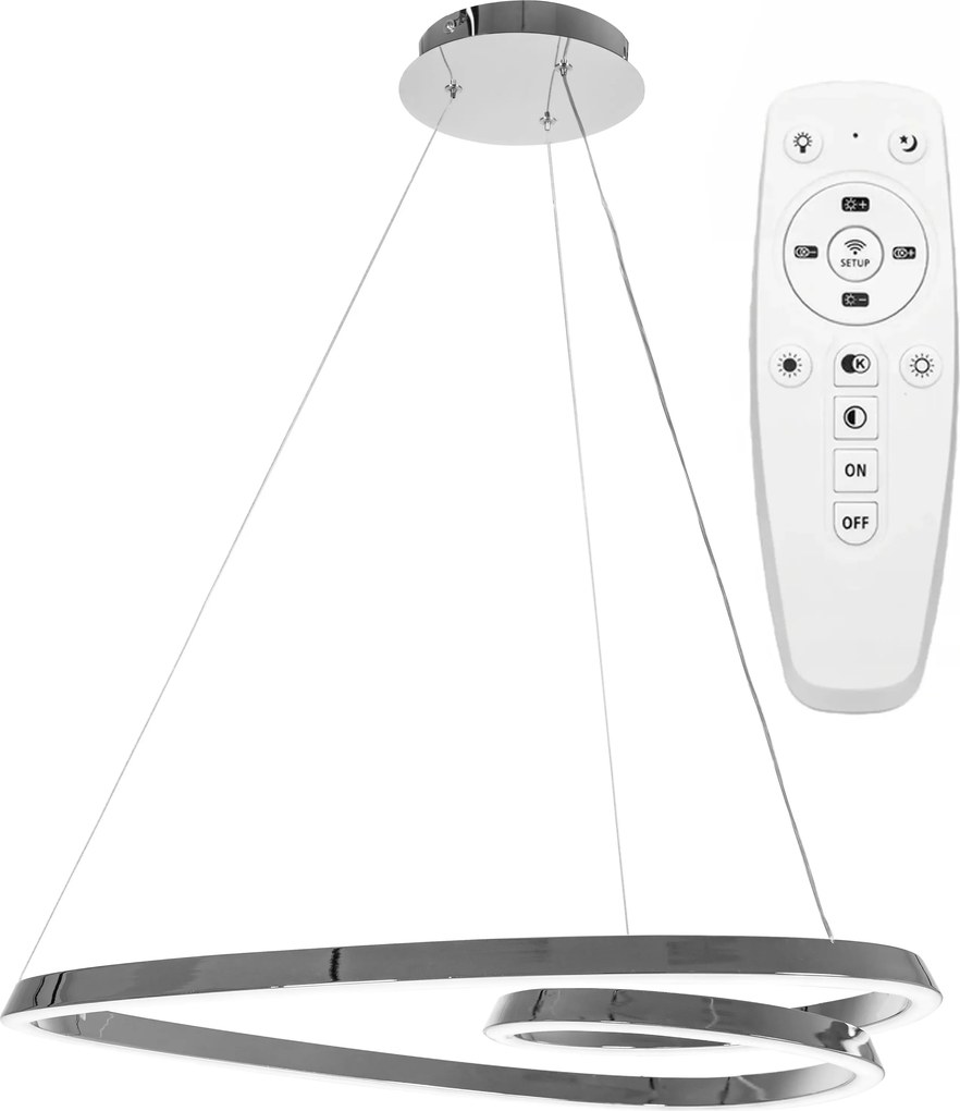 Пендел LED +дистанционно управление APP798-cp Chrome