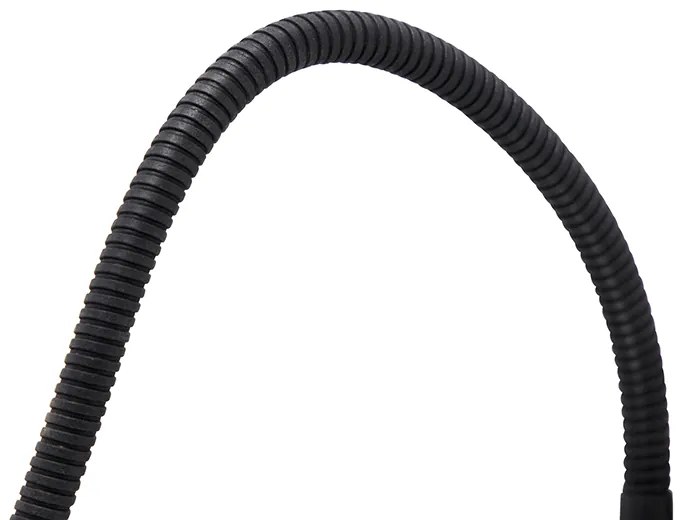 Дизайнерски стенен аплик черен 18,5 см с LED и димер - Tableau