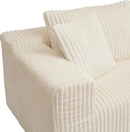 Компресиран ъглов диван atmosphera Solka, 254 cm,Кордурой - Амбър