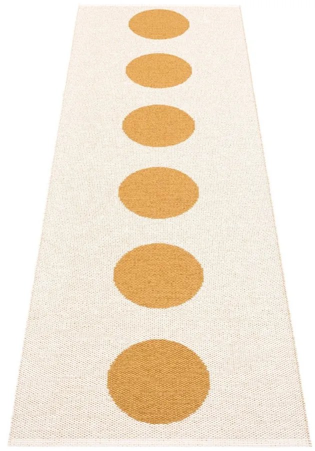 Пътека за открито и закрито в цвят жълта охра 70x225 cm Vera Ochre – Pappelina