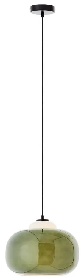 Brilliant - Пендел на кабел BLOP 1xE27/60W/230V зелен