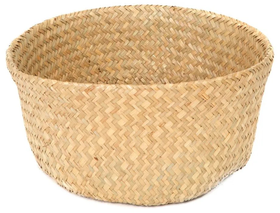 Кошница за съхранение от светла морска трева , ⌀ 27 cm - Compactor