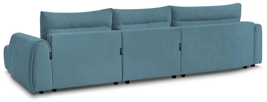 Син ъглов диван Aden – Bobochic Paris