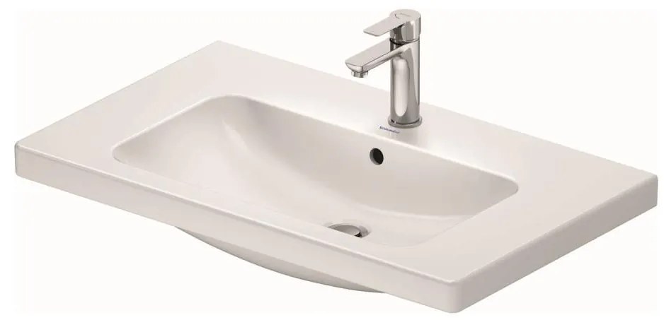 Duravit 23998000002 - Подвесна мивка D-CODE 80x48 см керамика/лъскаво бяло