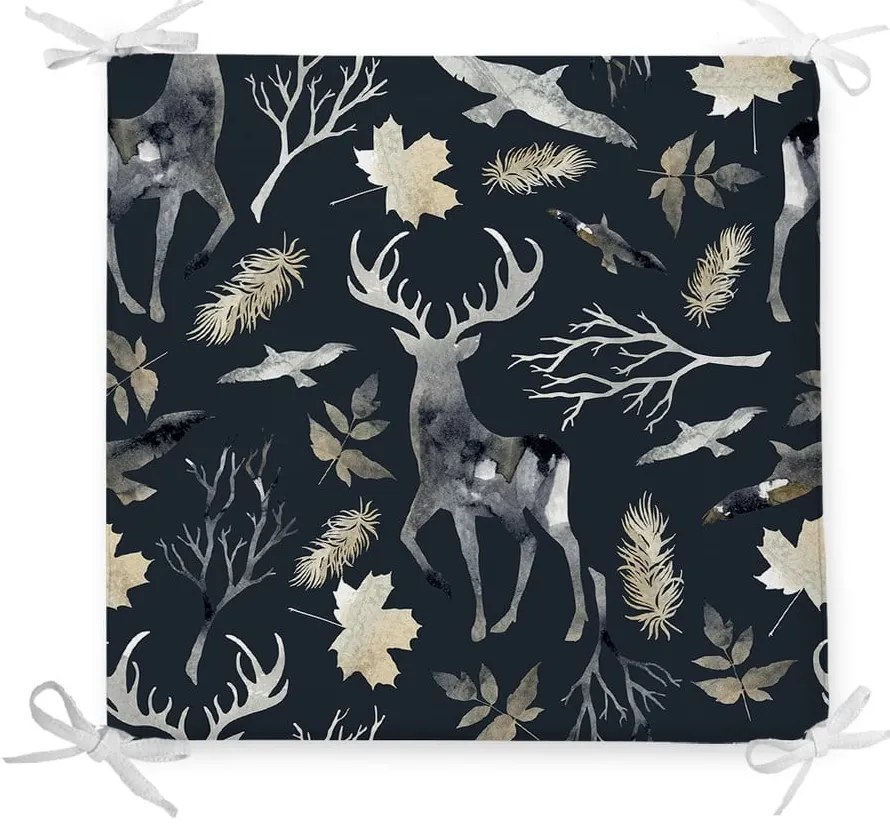 Коледна възглавница с памучна смес Wild Forest, 42 x 42 cm - Minimalist Cushion Covers