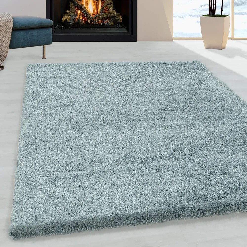 Син килим 160x230 cm Fluffy – Ayyildiz Carpets