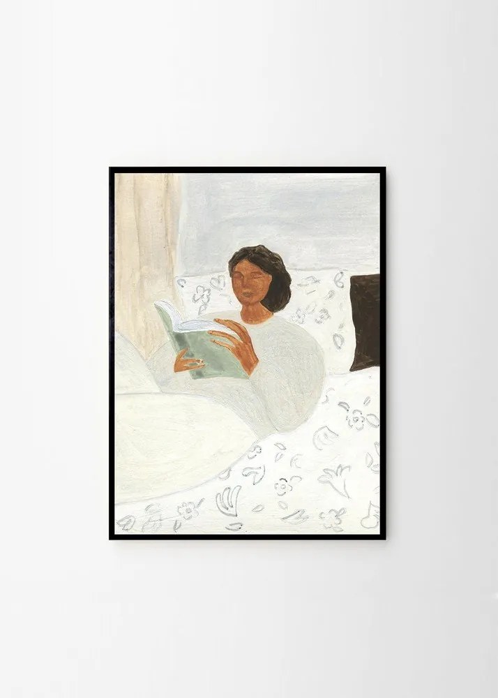 Постер 50x70 cm Morning Read – Isabelle Vandeplassche – The Poster Club
