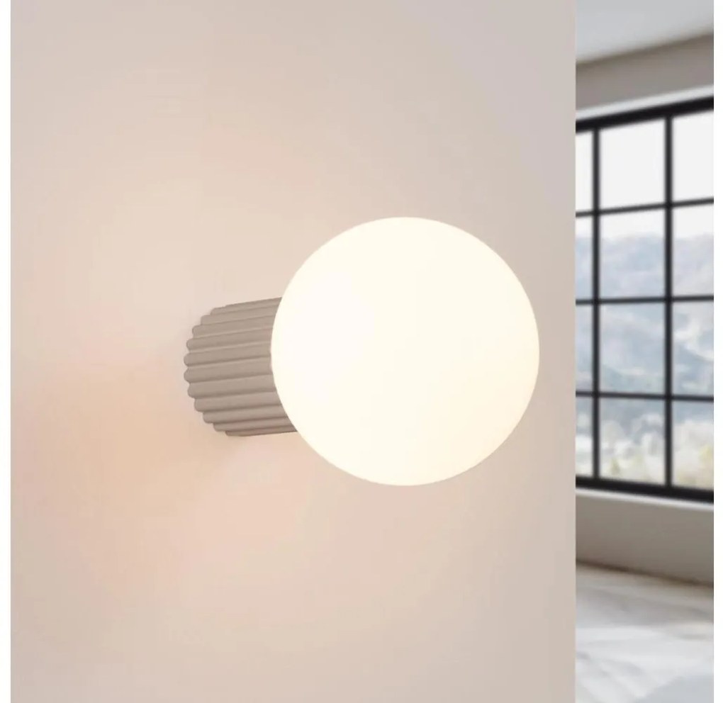 Sollux SL.1742 - Аплик за баня HALO 1xG9/8W/230V IP44 бежов