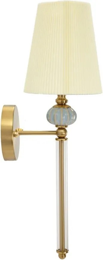 Бяла/златистa стенна лампа Warsaw – Mauro Ferretti