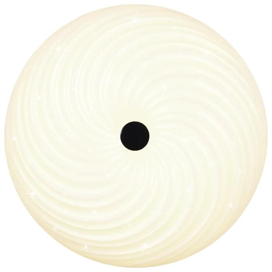 Бяло LED осветително тяло за таван ø 57,5 cm Gravity - Trio