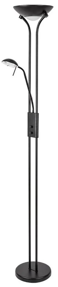 Brilagi - Димируема подова лампа SCARLETT 1xR7s/230W/230V + 1xG9/40W черна