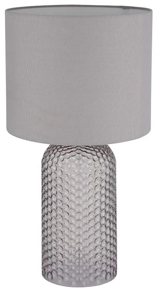 Globo 21735G - Настолна лампа SOFIA 1xE27/60W/230V сив