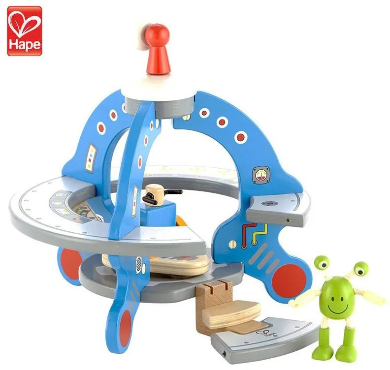 Hape - Дървено НЛО H3006