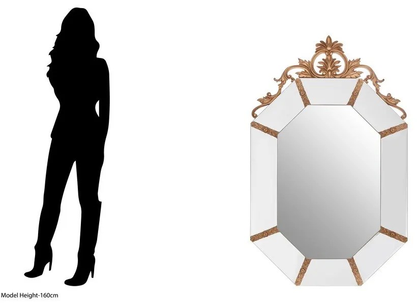 Стенно огледало 89x144 cm - Premier Housewares