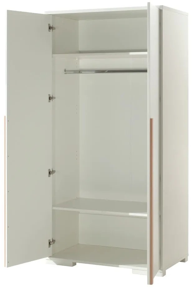 Бял детски гардероб 99x195 cm Londen - Vipack