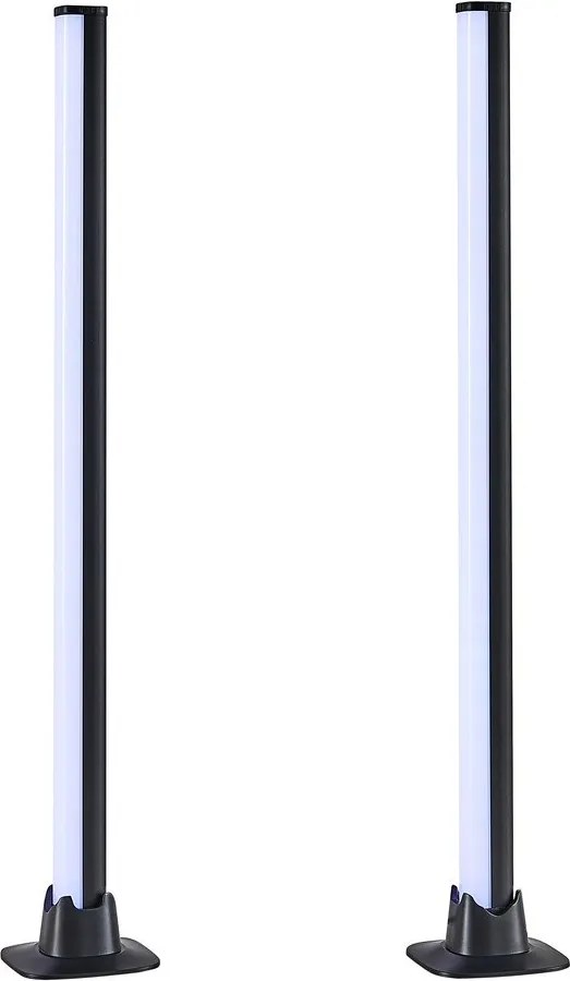 Черна метална LED настолна лампа (височина 55 cm) Boy – Reality