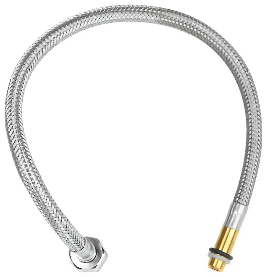 GROHE 48066000 - Гъвкав присъединителен маркуч 420 мм неръждаема стомана/лъскав хром