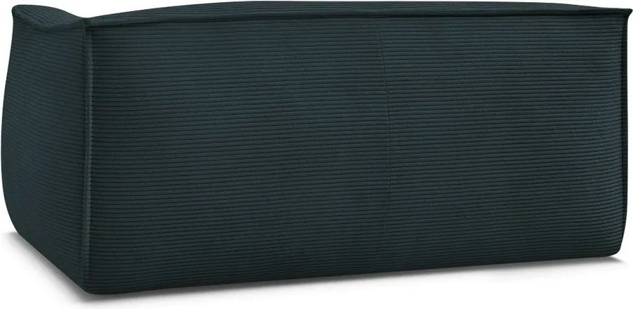 Тъмносин диван от рипсено кадифе 170 cm Giorgia – Bobochic Paris