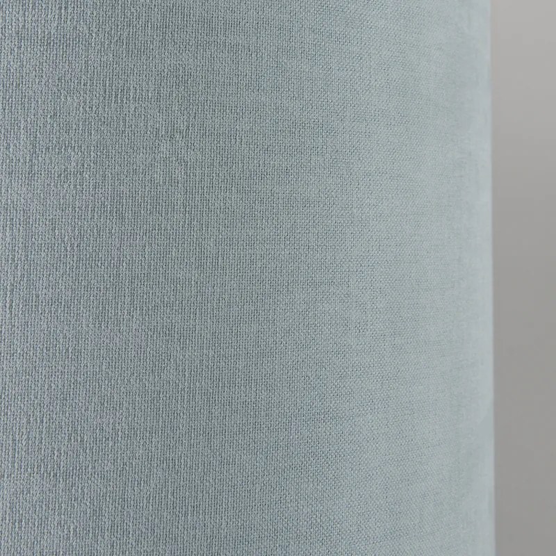 Висяща лампа черна с абажур 35 см светло синя регулируема - Blitz