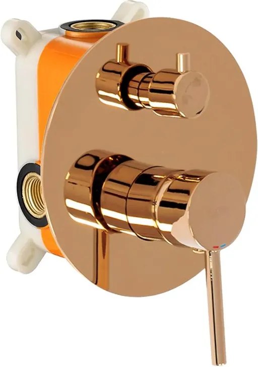 Душ система за вграждане Rea Lungo Copper