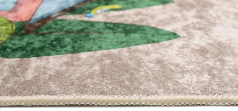 Детски килим с мотив на оживен град Ширина: 160 см | Дължина: 220 см