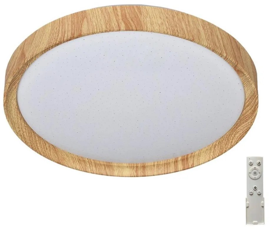 Prezent 71330-LED Регулируемо LED таванно осветление WOODEN 33W 230V 3000-6500K+