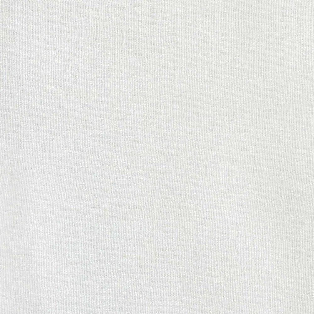 Бяла ленена калъфка за възглавница с ивици, 50 x 60 cm - Linen Tales