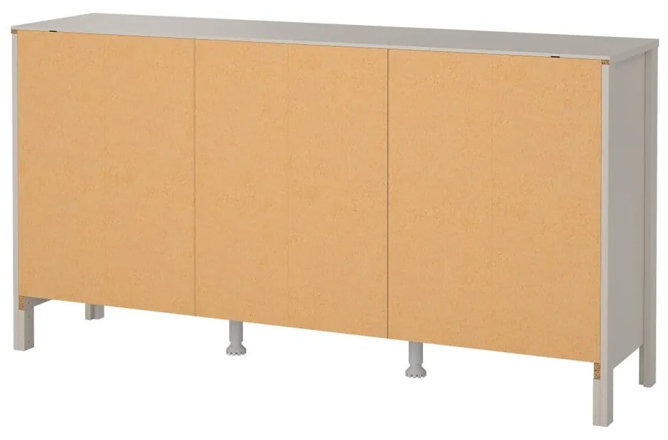 Сиво-бежов скрин 152x80x38 cm Madrid – Tvilum