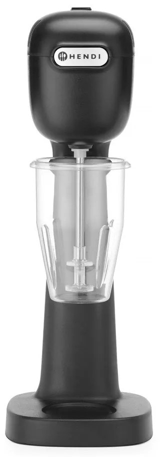 Матово черен шейкър за мляко – Hendi