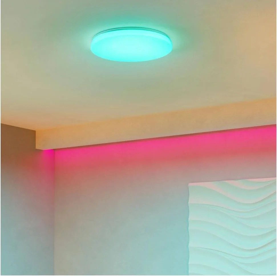 Eglo 902197-LED RGBW Димируемо таванно осветително тяло FRANIA-Z LED/20W/230V Ø43 cm