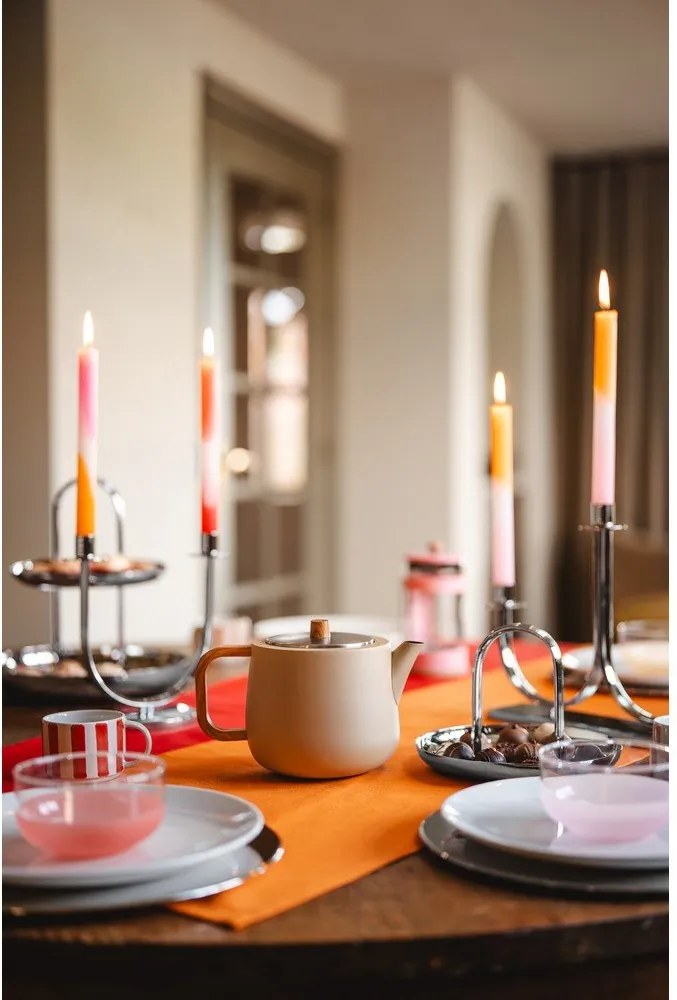 Метален свещник Elana – Zilverstad