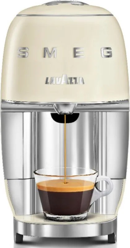 Еспресо машина за капсули SMEG Lavazza A Modo Mio LM200, 1250 W, 10 bar, 0.9 л, Бързо загряване, Крема
