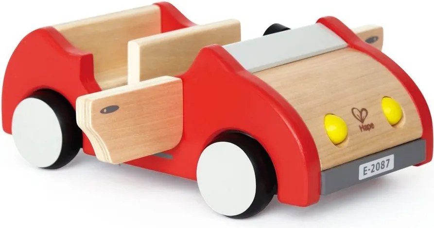 Hape - Дървена кола Семейна