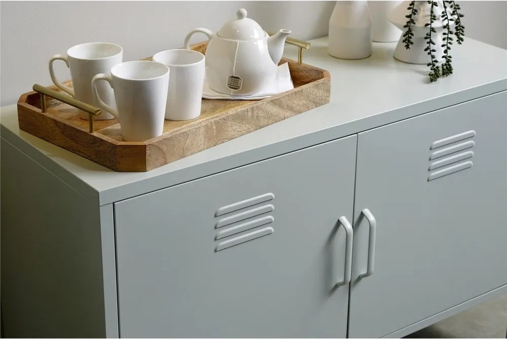 Зелено метално шкафче 100x64x40 cm Mission District – Støraa