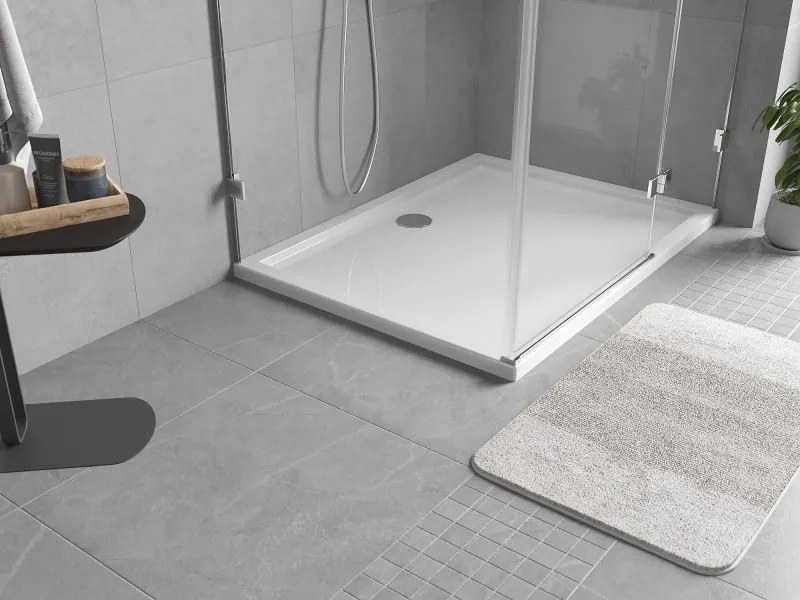 Mexen Flow правоъгълна тънка душ корито 90 x 80 см, бял гланц - 46R108090