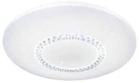 Плафон LED Ziel Lighting Shirny Heart 36W+дистанционно управление, ф 38.5 x 6.5 см