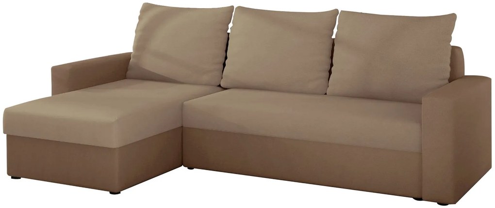 Ъгъл диван Luno-beige Brown