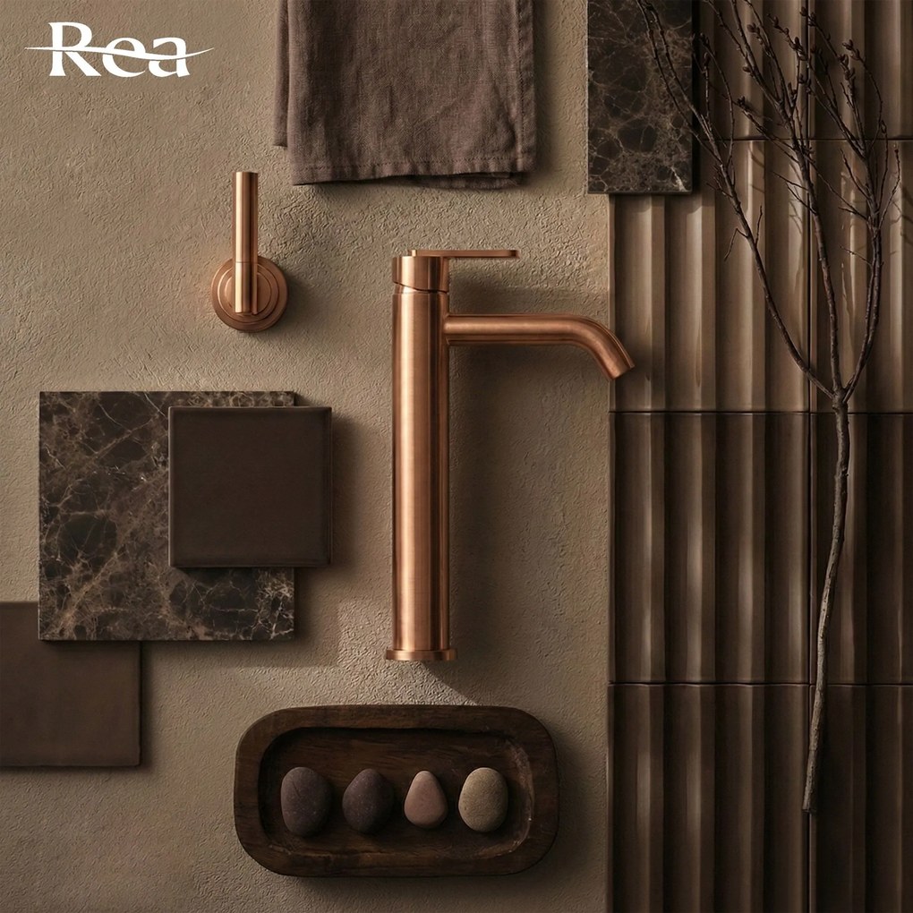 Смесител за баня Rea Ontario Brush Copper