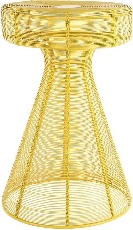 Метална кръгла странична масичка ø 30,5 cm Cuerda Corcho – Leitmotiv