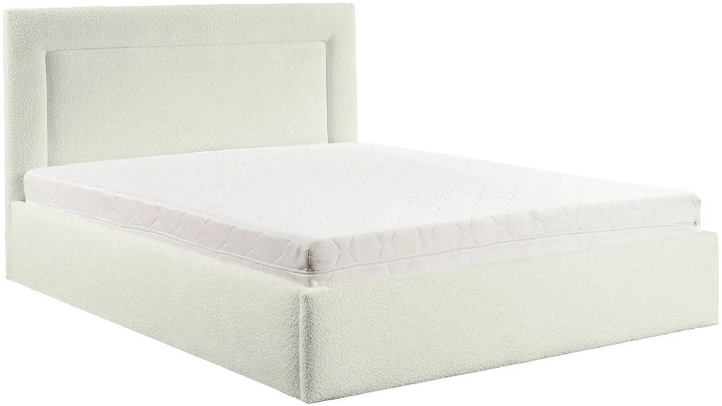 Облегнато легло Dream-Бяло-180 x 200