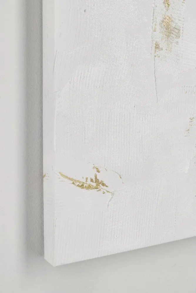 Печатна/с ръчно рисувани елементи върху платно картина 80x80 cm Crown – Bizzotto