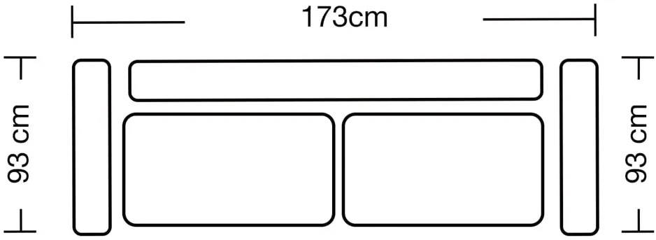 Диван Verona двуместен-Mpez