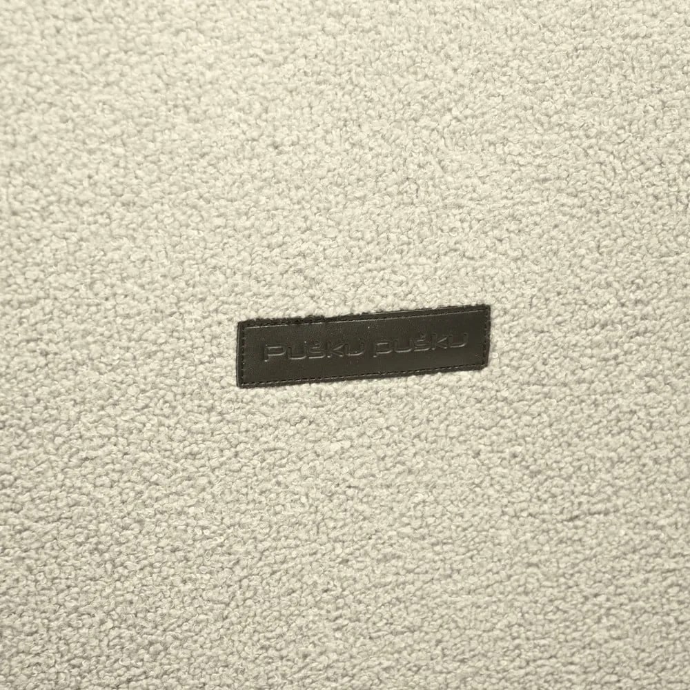 Кремав пуф от букле Seat 100 Lounge – SLOWDOWN