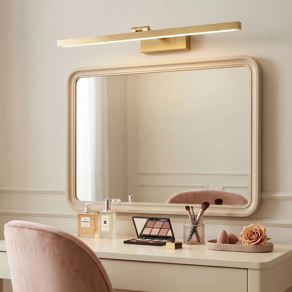 LED аплик за баня APP1865-1W 80 cm BRUSH GOLD