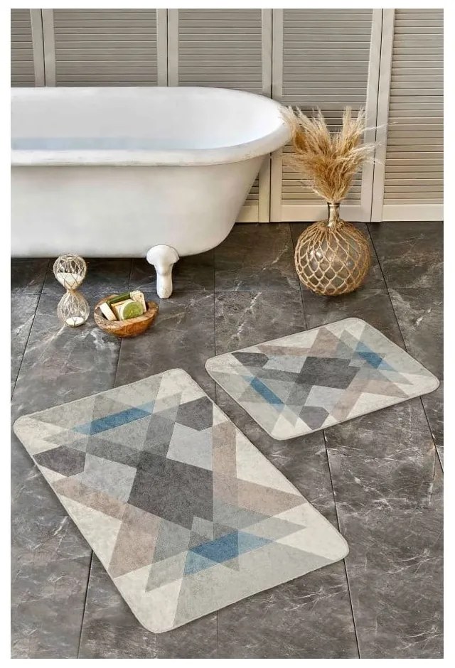 Кадифени килими за баня в комплект от 2 бр. 60x100 cm – Mila Home
