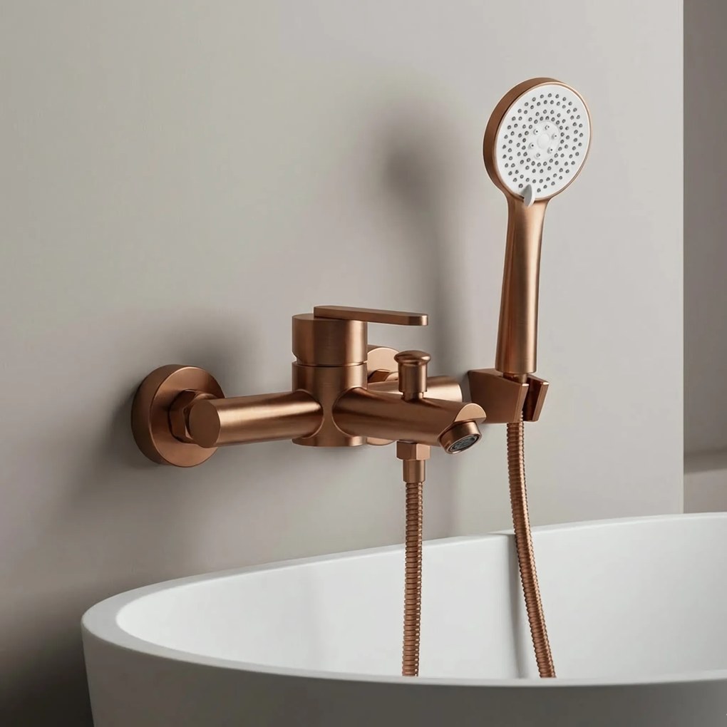 Смесител за вана Ontario Brush Copper