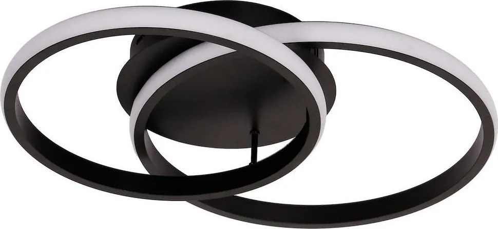 LED таванно осветително тяло TITANO LED/12W/230V черно